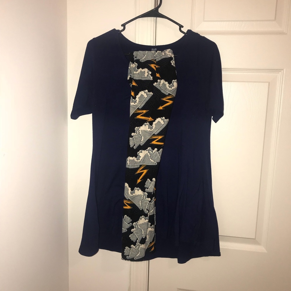 Lularoe perfect T and leggings thunderstorm